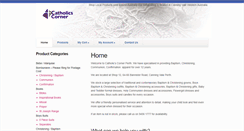 Desktop Screenshot of catholicscorner.com.au